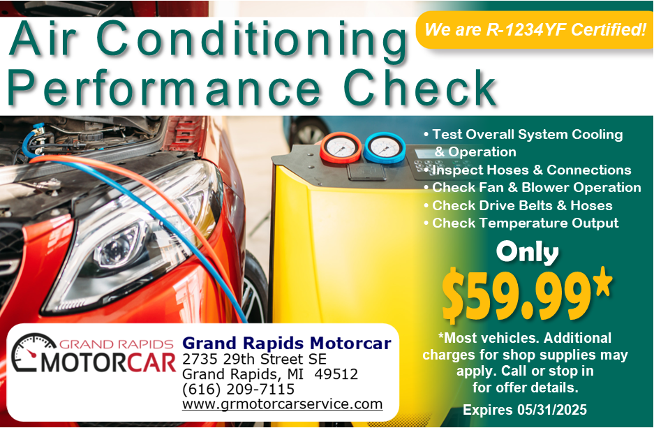Spring Saving Special | Grand Rapids Motorcar